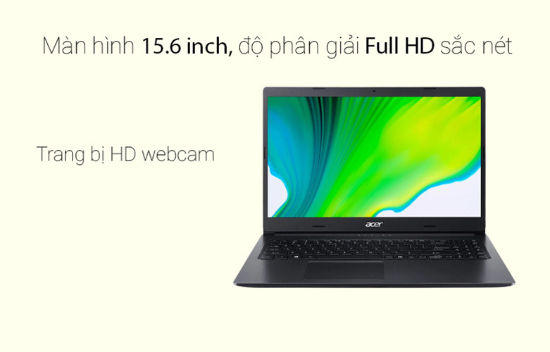 Máy tính xách tay/ Laptop Acer Aspire 3 A315-57G-573F (NX.HZRSV.00B) | Màn hình với độ phân giải cao