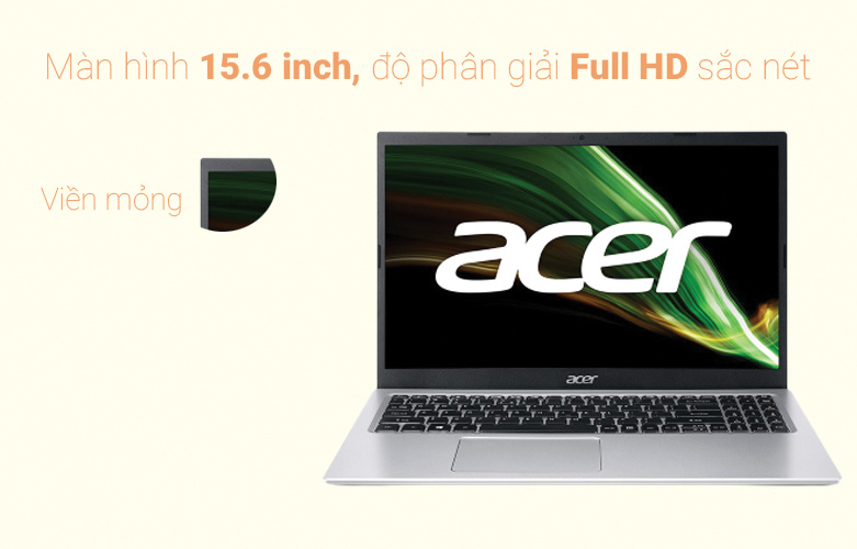 Laptop Acer Aspire 3 A315-58-35AG (NX.ADDSV.00B) | Độ phân giải sắc nét