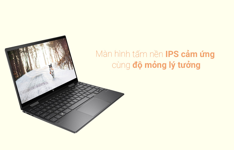 Laptop HP Envy X360 13-ay1056AU (601Q8PA) (AMD Ryzen 7 5800U) (Đen) | Màn hình tấm nền IPS cám ứng