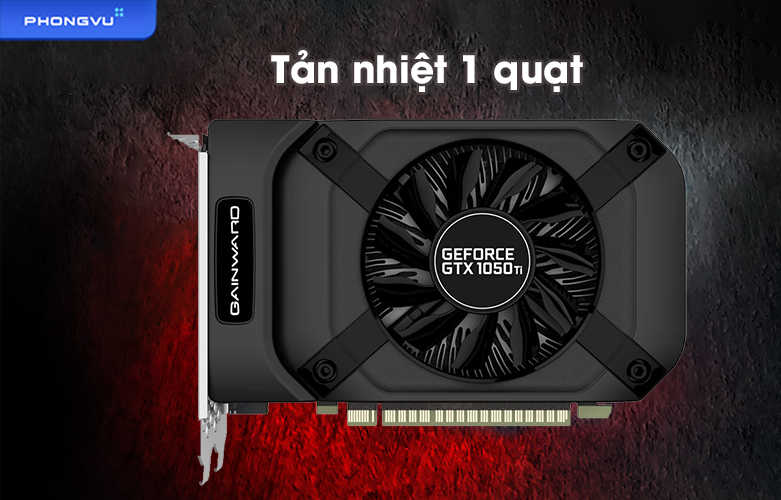 Card màn hình Gainward GTX1050Ti 4GB GDDR5 NE5105T018G1 - 1070F | Tản nhiệt