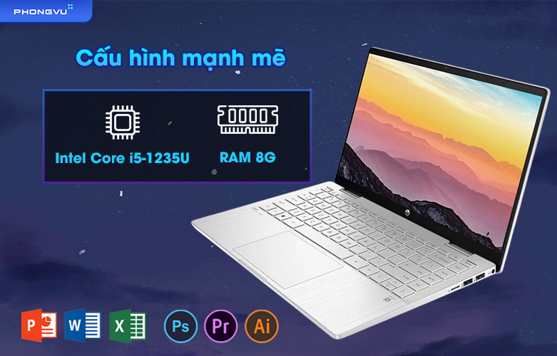 Laptop HP Pavilion X360 14-ek0057TU - 6K7E0PA | Hiệu năng