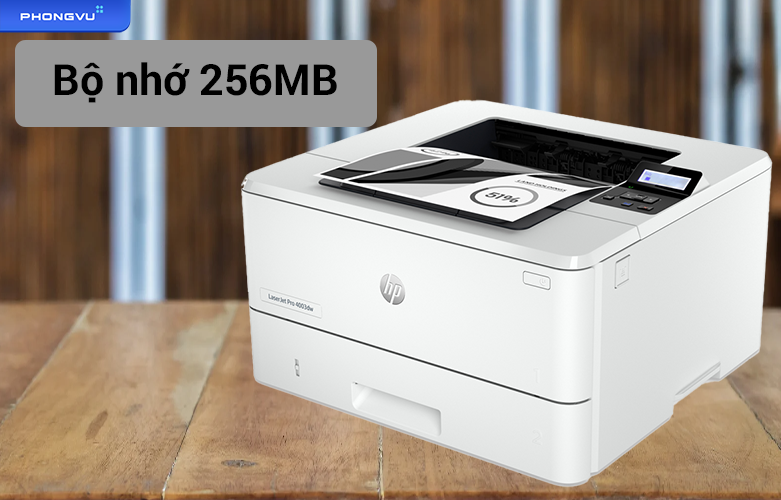 Máy in HP LaserJet Pro 4003dw 2Z610A | Bộ nhớ 256MB