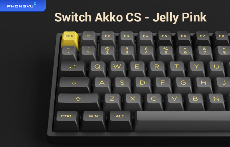 Bàn phím cơ AKKO 3084B Plus Black & Gold | Switch Akko