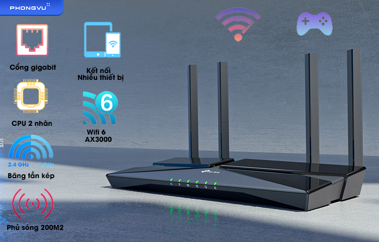 Router Wifi 6 TP - Link Archer AX53