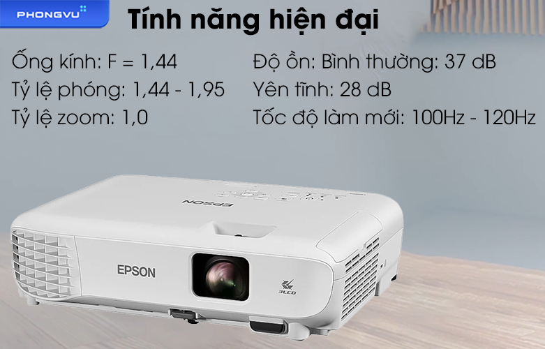 Máy chiếu Epson EB-E01 | Tính năng hiện đại