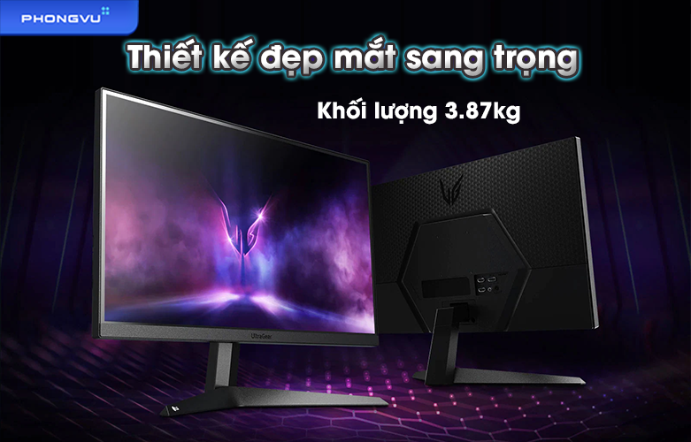 Màn hình LCD LG 23.8 Inch 24GQ50F-B.ATV | Thiết kế đẹp mắt sang trọng