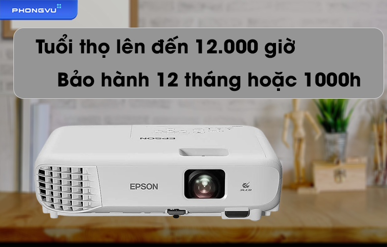 Máy chiếu Epson EB-E01 | Tuổi thọ lên đến 12.000 giờ