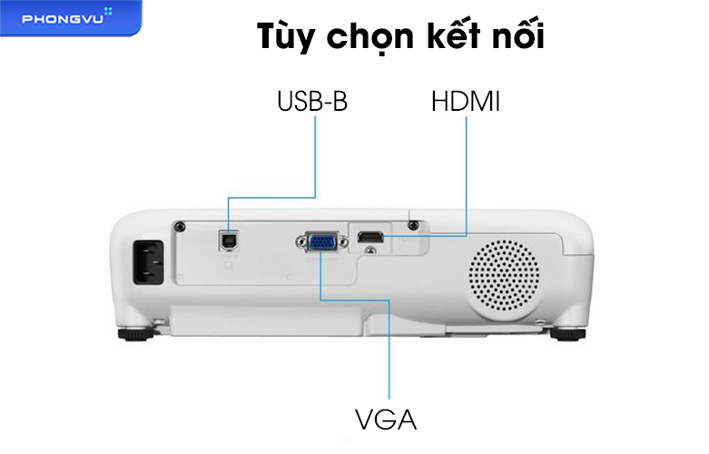 Máy chiếu Epson EB-E01 | Tùy chọn kết nối