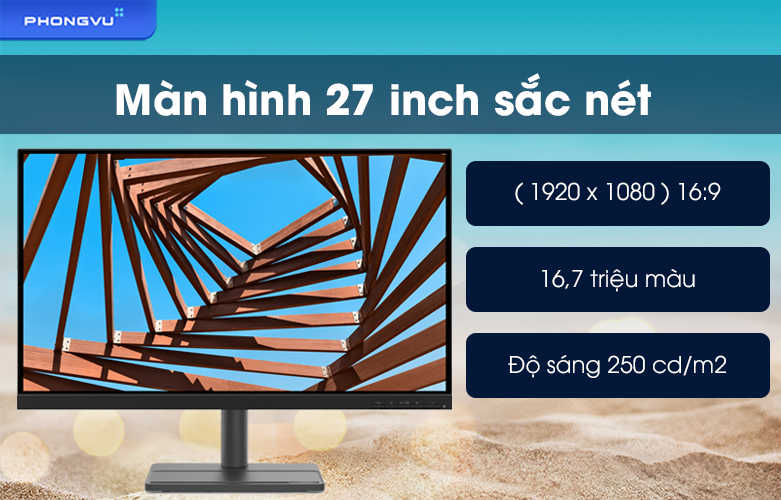 Màn hình LCD Lenovo 27 inch L27e-30 66BEKAC2VN | Màn hình sắc nét