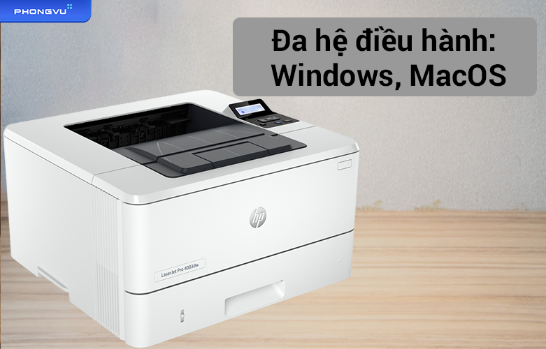 Máy in HP LaserJet Pro 4003dw 2Z610A | Đa hệ điều hành