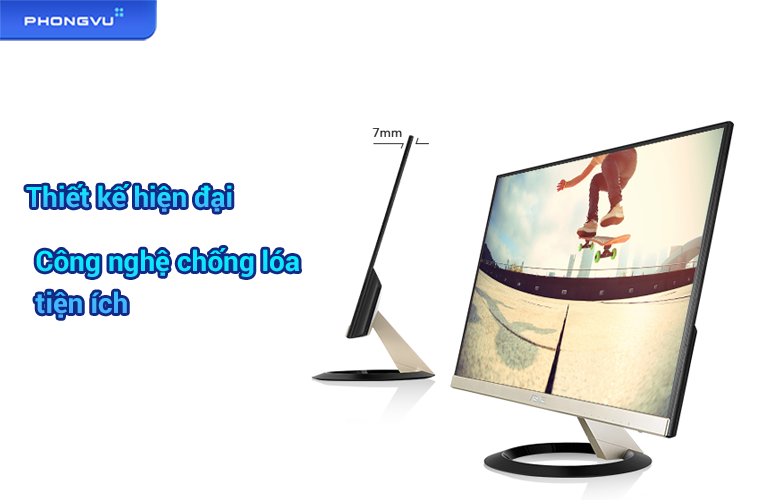 Màn hình LCD Asus 23 inch VZ239H | Thiết kế hiện đại