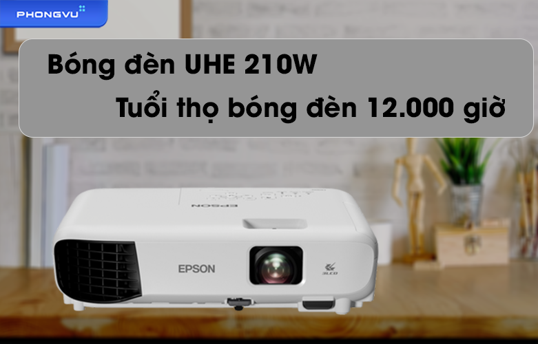 Máy chiếu Epson EB-E10 | Tuổi thọ đèn