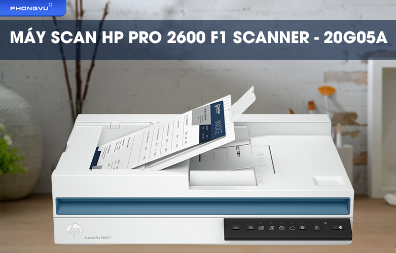 Máy scan HP Pro 2600 F1 Scanner - 20G05A