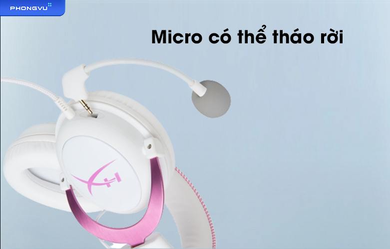 Tai nghe HyperX Cloud II HHSC12-AC-PK/G | Micro tháo rời