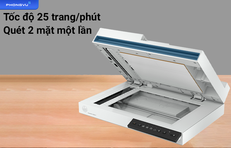 Máy scan HP Pro 2600 F1 Scanner - 20G05A | Tốc độ ghi