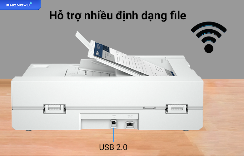 Máy scan HP Pro 2600 F1 Scanner - 20G05A | Hỗ trợ nhiều file