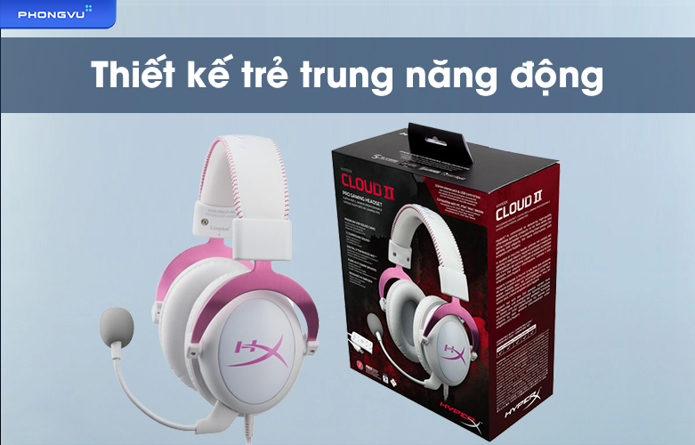 Tai nghe HyperX Cloud II HHSC12-AC-PK/G