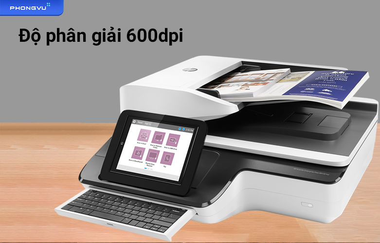 Máy scan HP Enterprise N9120 fn2 - L2763A | Độ phân giải