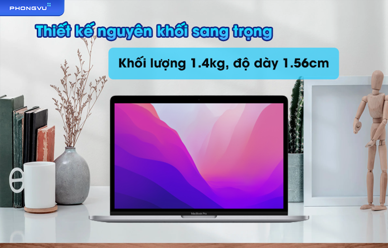 Laptop APPLE MacBook Pro 13 inch Z16R0003V | Thiết kế sang trọng