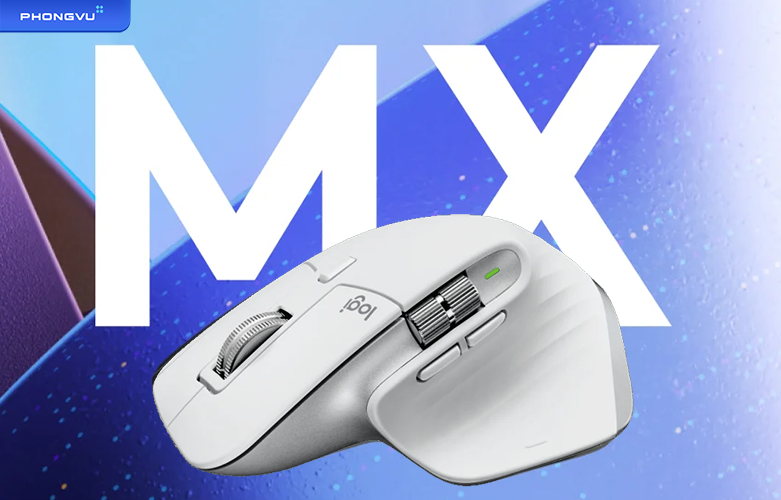 Chuột không dây Logitech MX Master 3S - Pale Grey