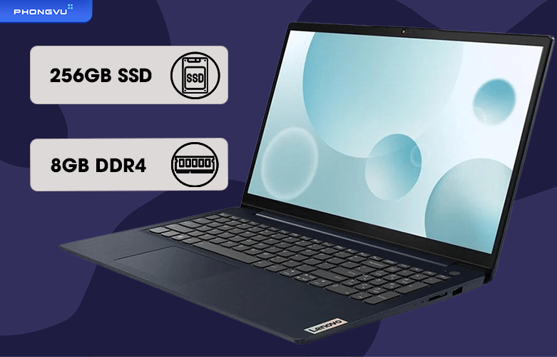 Laptop Lenovo Ideapad 3 - 15IAU7 -82RK005KVN | Bộ nhớ