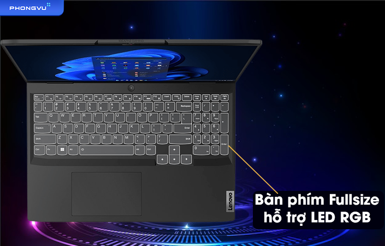 Laptop Lenovo Ideapad Gaming 3 - 15ARH7 - 82SB007HVN | Bàn phím 