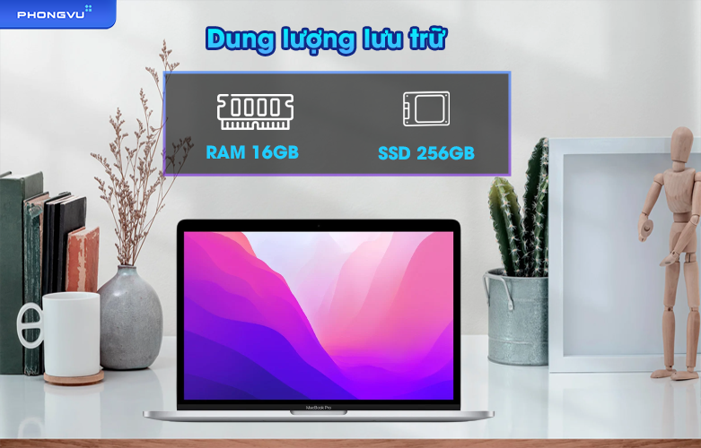 Laptop APPLE MacBook Pro 13 inch Z16R0003V | Dung lượng lưu trữ