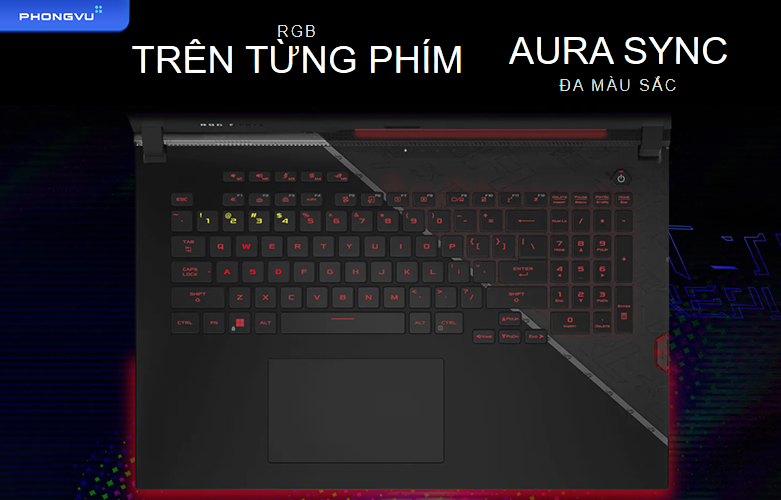 Laptop Asus G733CX-LL6789W ROG Strix SCAR | Bàn phím