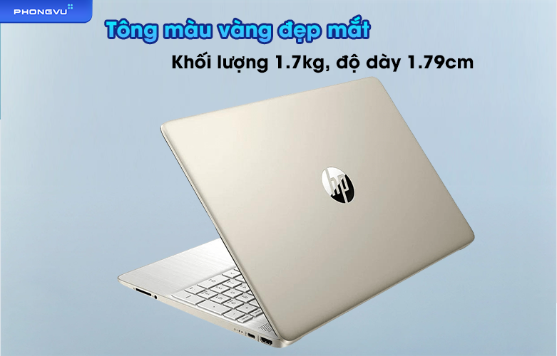 Laptop HP 15s-fq2660TU - 6K793PA | Tông màu