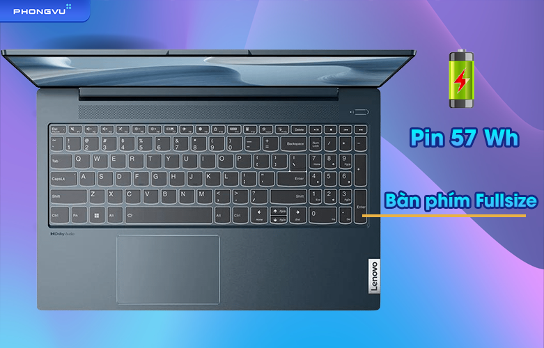 Laptop Lenovo Ideapad 5 - 15IAL7 -82SF006LVN | Pin, bàn phím