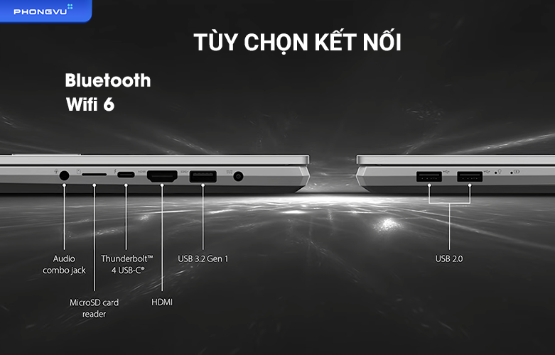 Laptop Asus N7600Z | Kết nối