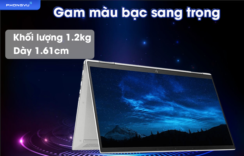 Laptop HP EliteBook x360 1030 G8 634M2PA | Thiết kế sang trọng