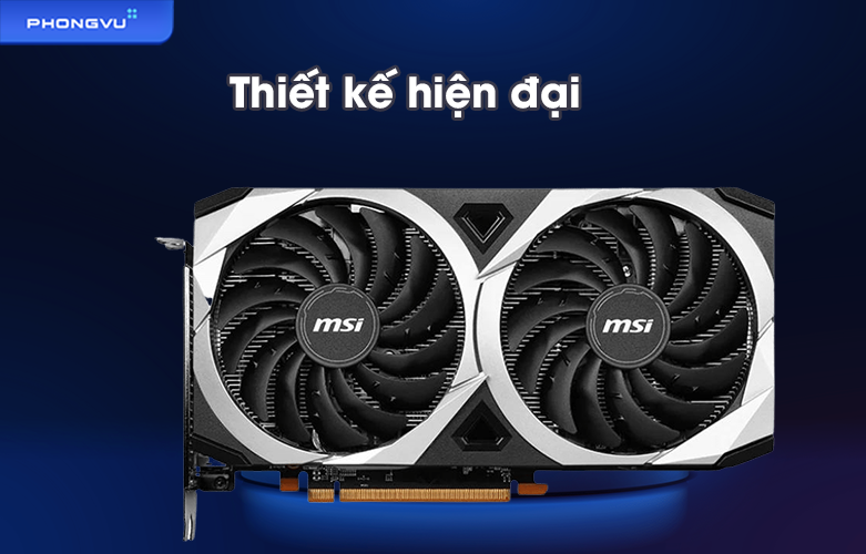 VGA MSI Radeon RX 6600 MECH 2X 8G | Thiết kế hiện đại