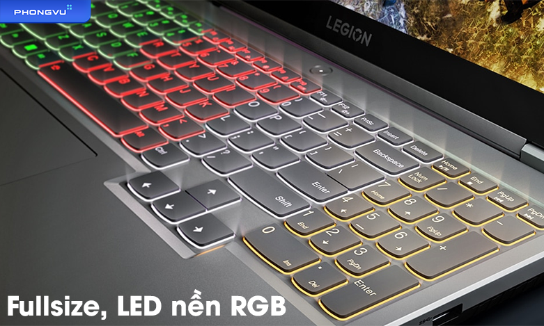 Laptop Lenovo Legion 5 - 15ARH7 - 82RE0035VN | Bàn phím