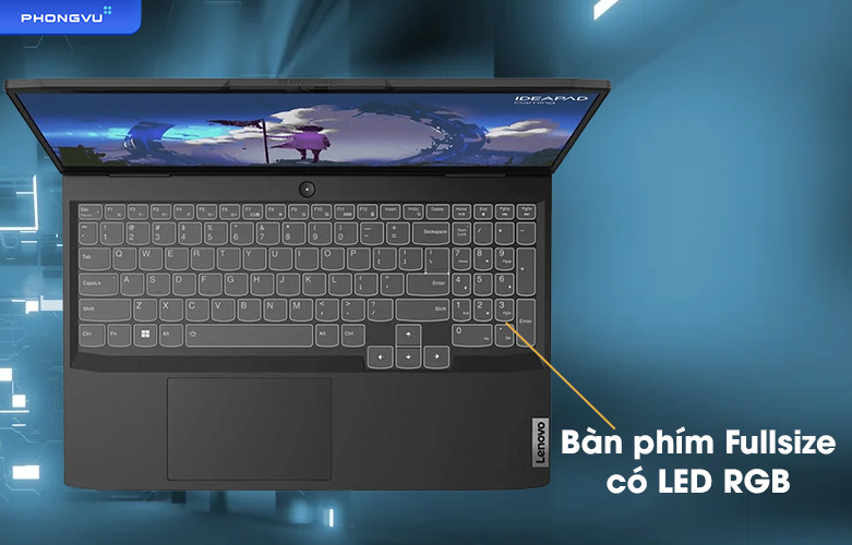 Laptop Lenovo Ideapad Gaming 3 - 15IAH7 - 82S9006YVN | Bàn phím