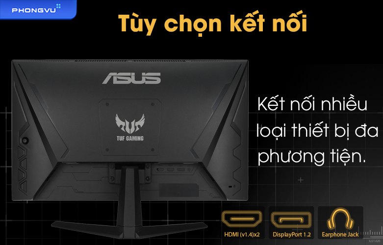 Màn hình Asus VG249Q1A | Tùy chọn kết nối