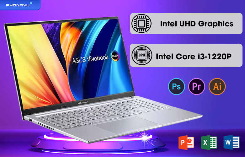 Laptop Asus A1503ZA - L1151W | Hiệu năng, chip đồ họa