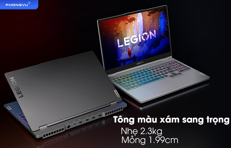 Laptop Lenovo Legion 5 - 15ARH7 - 82RE0035VN | Tông màu xám