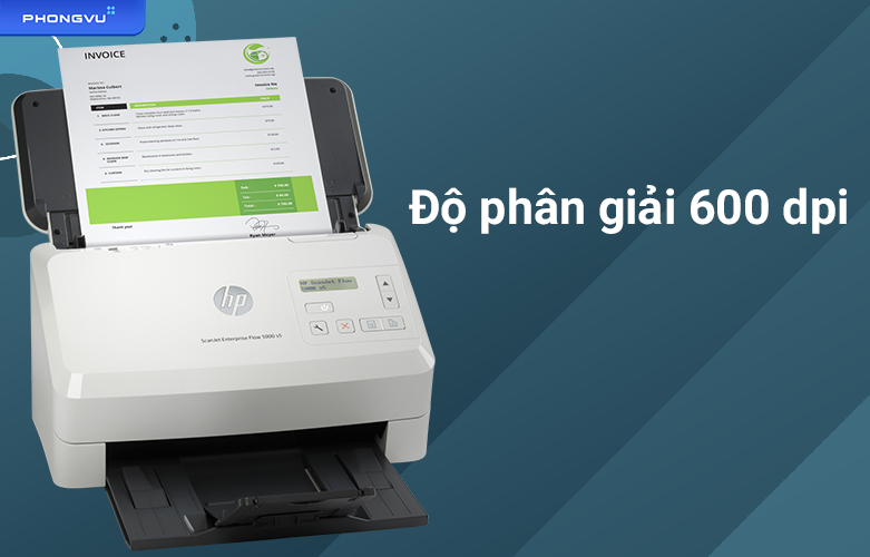 Máy scan HP Enterprise Flow 5000 S5 - 6FW09A | Độ phân giải