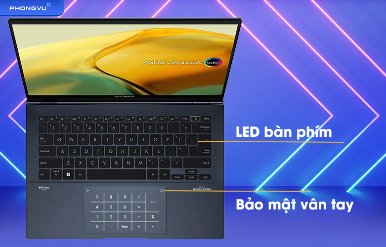 Laptop Asus UX3402Z | Bàn phím