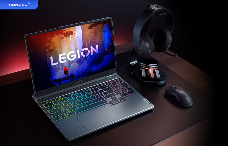 Laptop Lenovo Legion 5 15IAH7H - 82RB0048VN |  Thiết kế mạnh mẽ