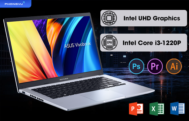 Laptop Asus Vivobook X1402ZA-EB100W | Hiệu năng mạnh mẽ