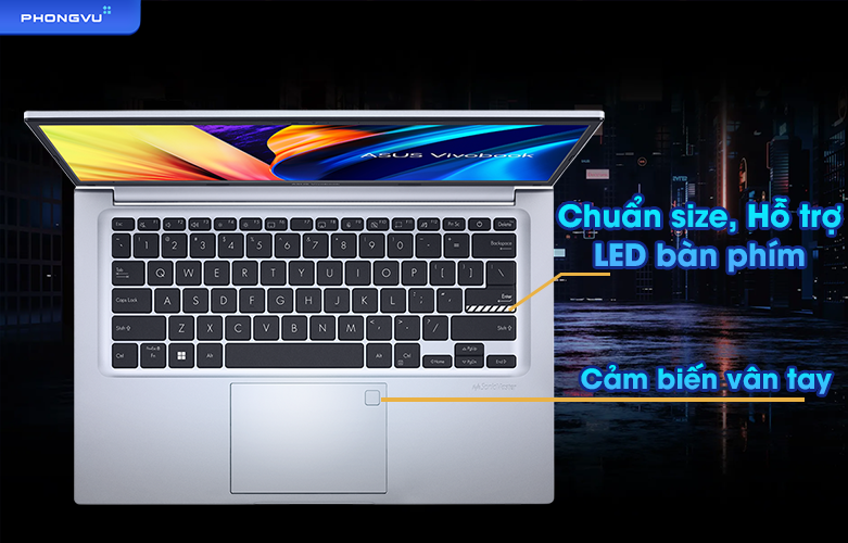 Laptop Asus Vivobook X1402ZA-EB100W | Bàn phím
