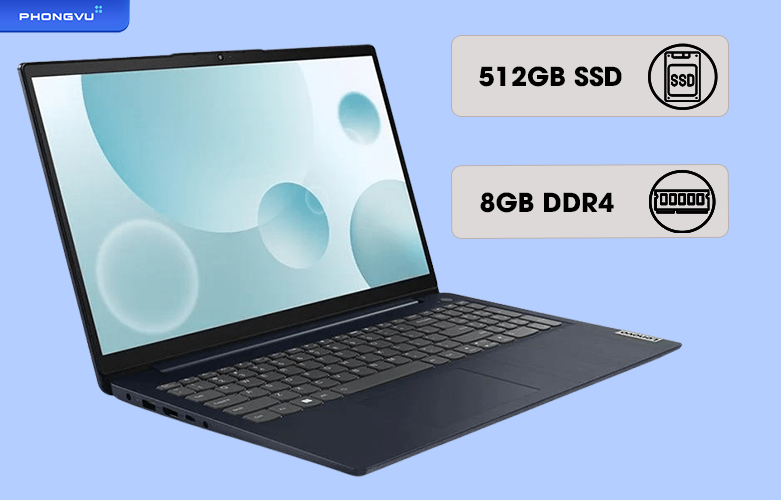 Laptop Lenovo Ideapad 3 - 15IAU7 - 82RK001GVN | Bộ nhớ lưu trữ