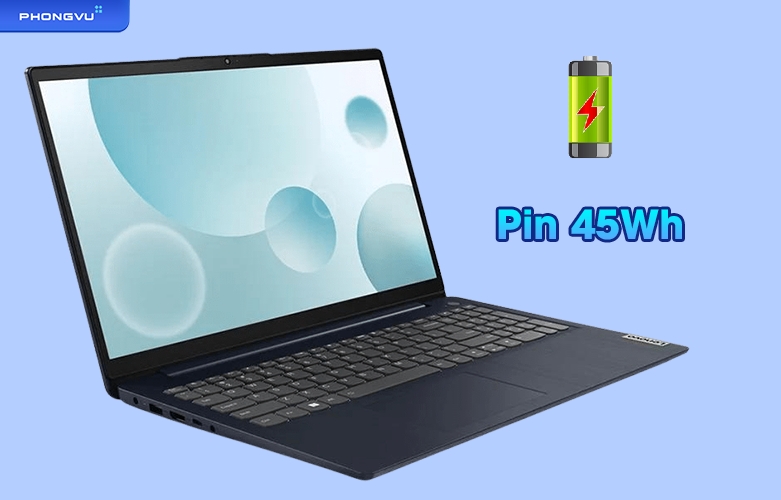 Laptop Lenovo Ideapad 3 - 15IAU7 - 82RK001GVN | Pin
