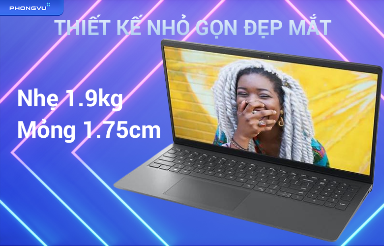 Laptop Dell Inspiron 15 3520 70296960 | Thiết kế đẹp mắt