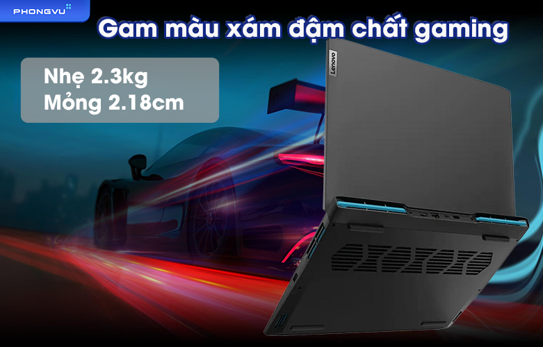 Laptop Lenovo IdeaPad Gaming 3 15ARH7 82SB007MVN | Gam màu xám đậm chất gaming