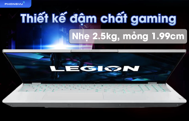 Laptop Lenovo Legion 5 Pro 16IAH7H 82RF0046VN | Thiết kế đậm chất gming