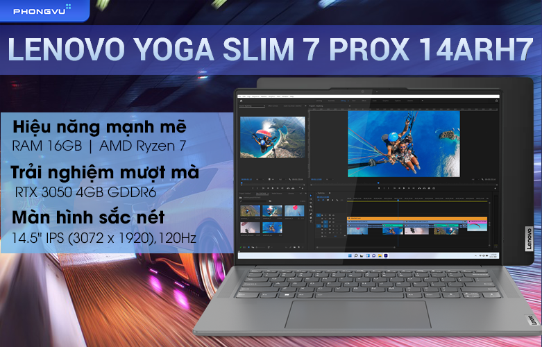 Laptop Lenovo Yoga Slim 7 ProX 14ARH7 82TL001AVN