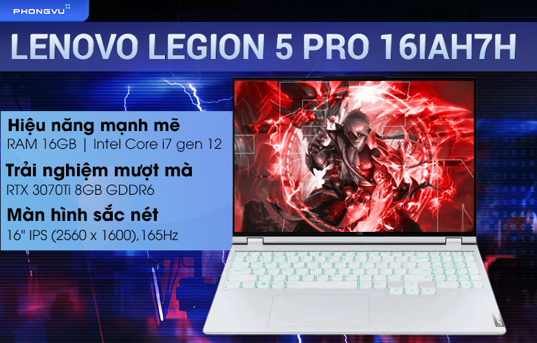 Laptop Lenovo Legion 5 Pro 16IAH7H 82RF0046VN
